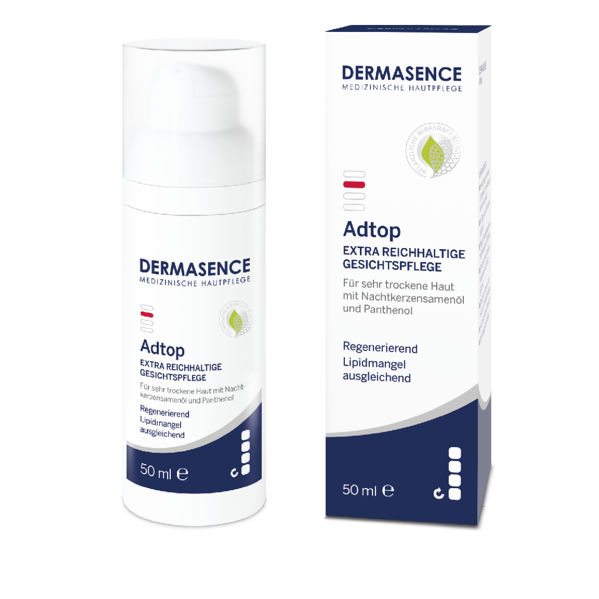 DERMASENCE Adtop Extra reichhaltige Gesichtspflege, 50 ml