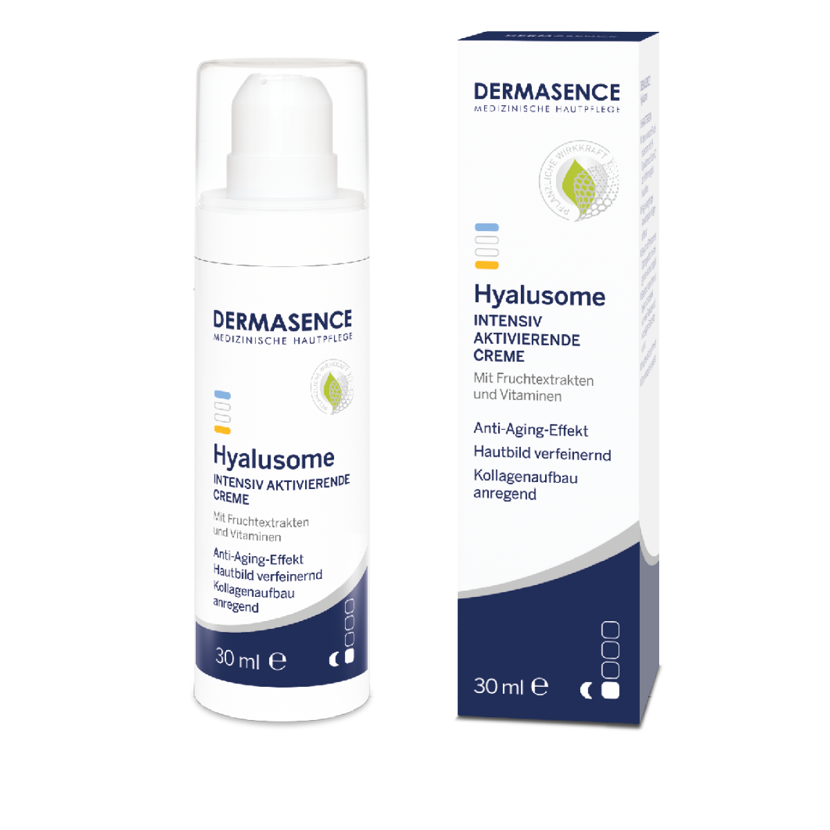 DERMASENCE Hyalusome Intensiv aktivierende Creme, 30 ml