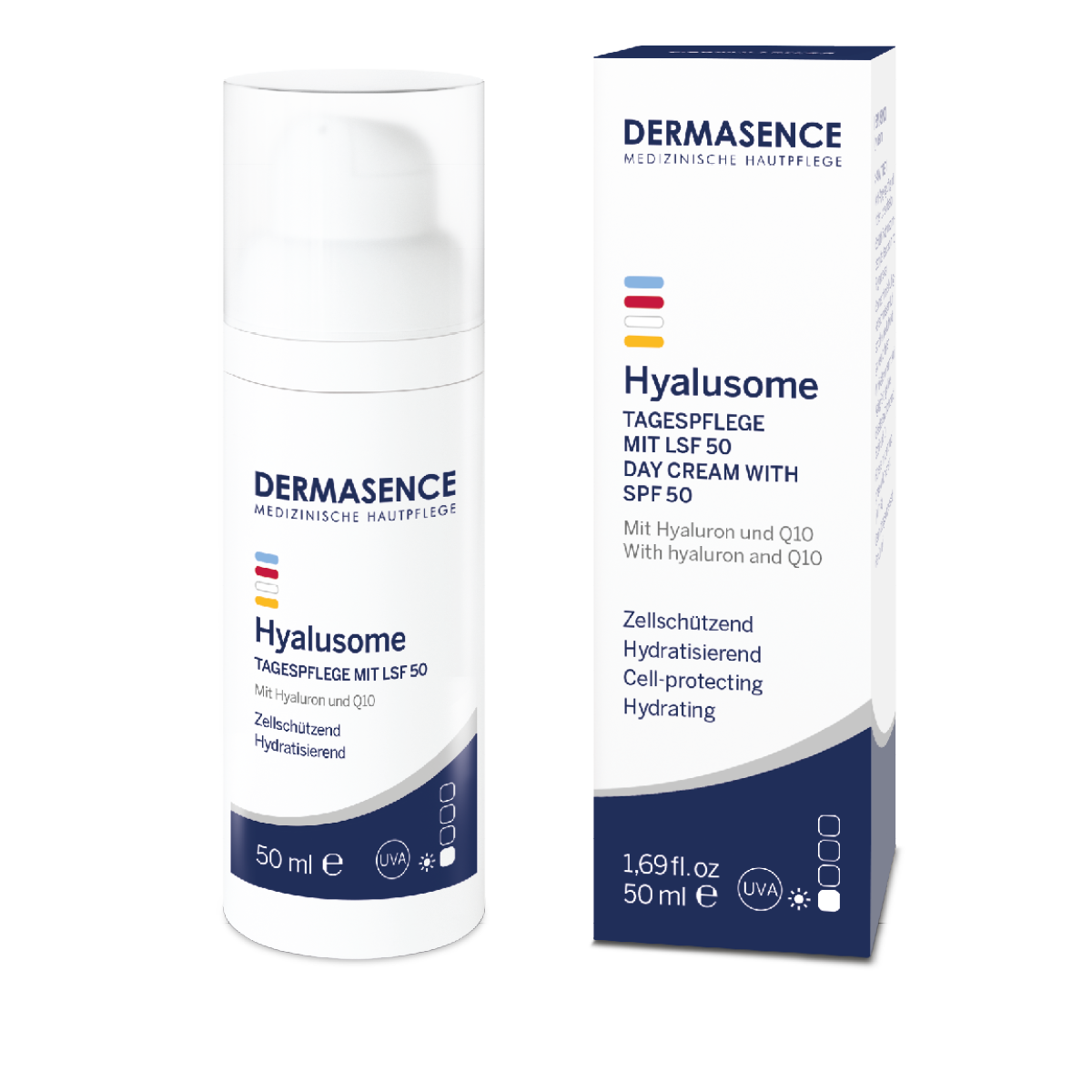 DERMASENCE Hyalusome Day Cream with SPF 50, 50 ml DERMASENCE Hyalusome Tagespflege mit LSF 50, 50 ml