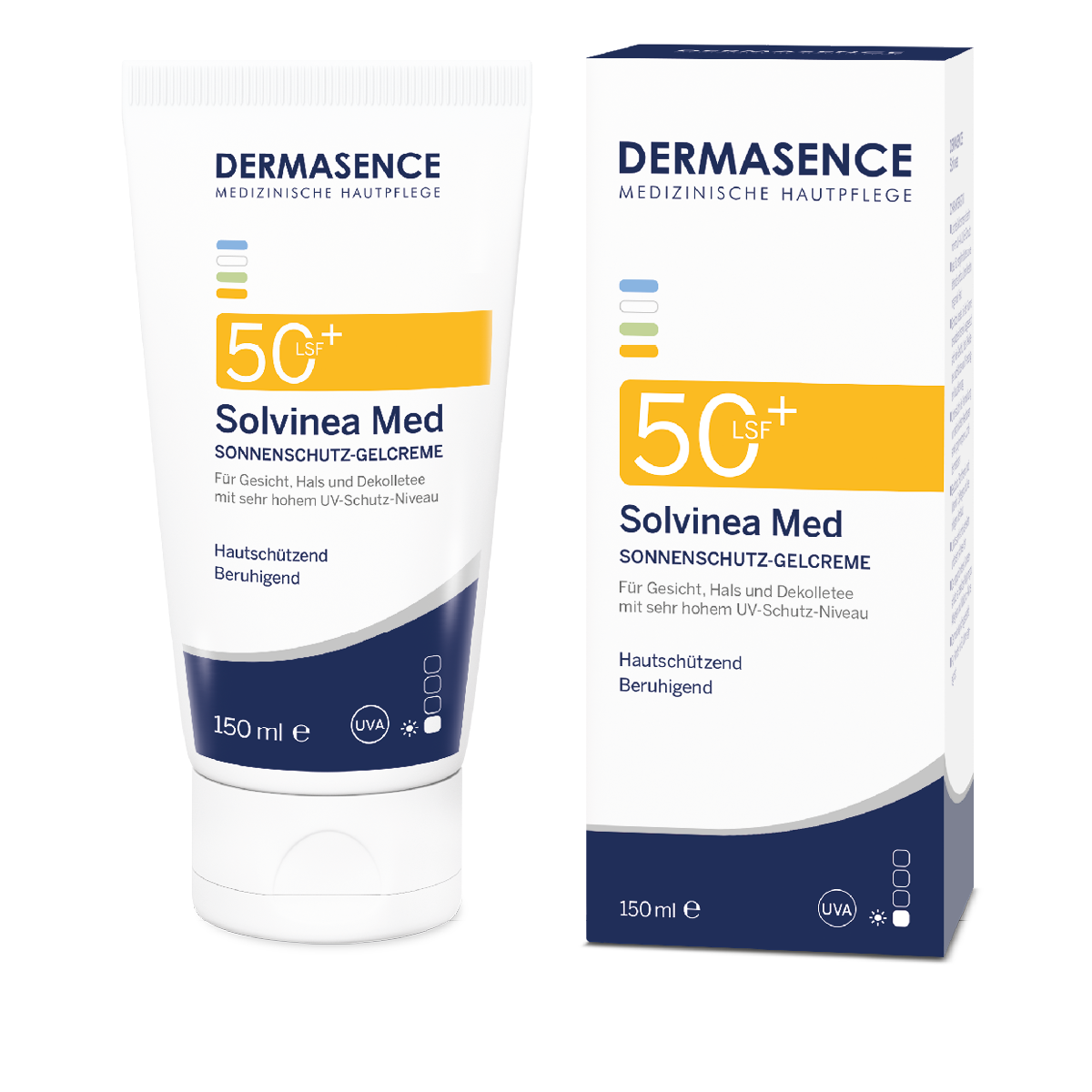DERMASENCE Solvinea Med LSF 50+, 150ml
