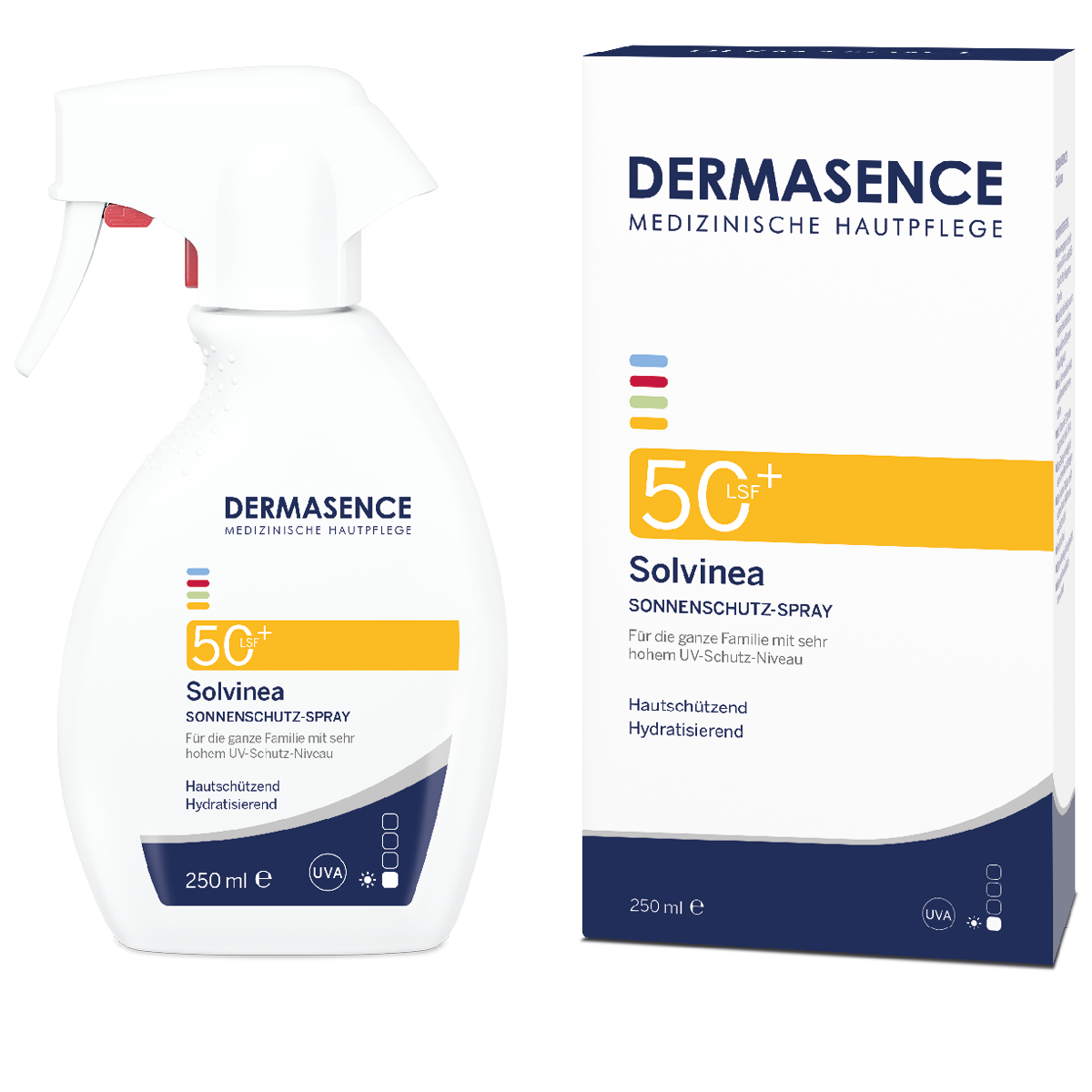 DERMASENCE Solvinea Spray LSF 50, 250ml