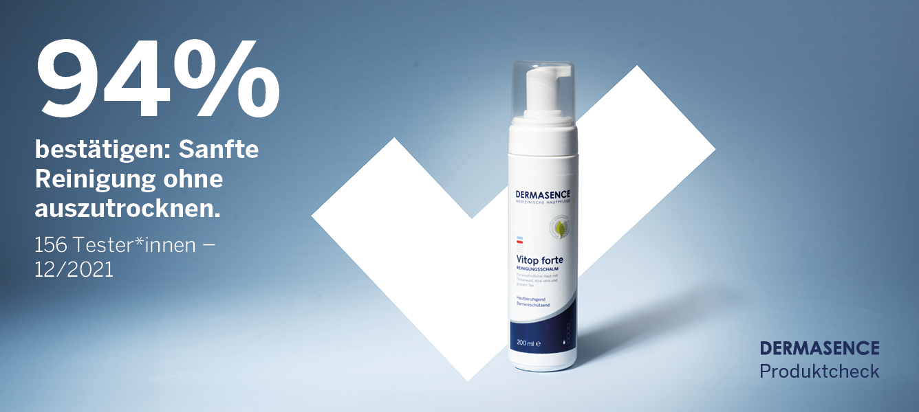 Ergebnis des Produkttests mit Vitop forte Reinigungsschaum