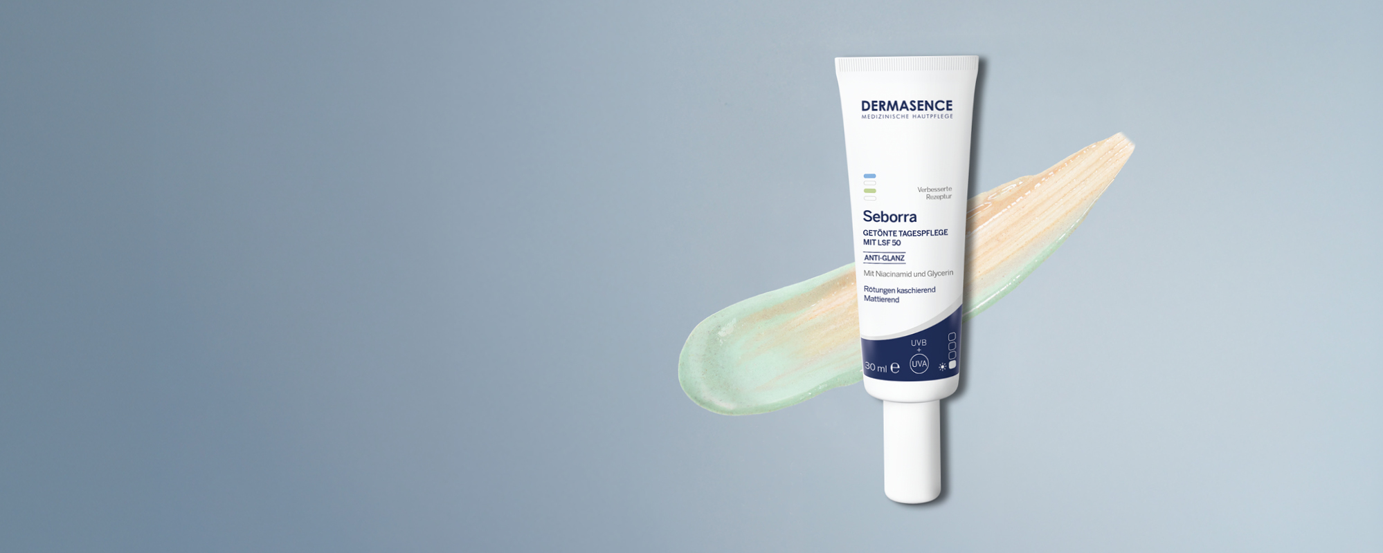 DERMASENCE Seborra Getönte Tagespflege mit LSF 50