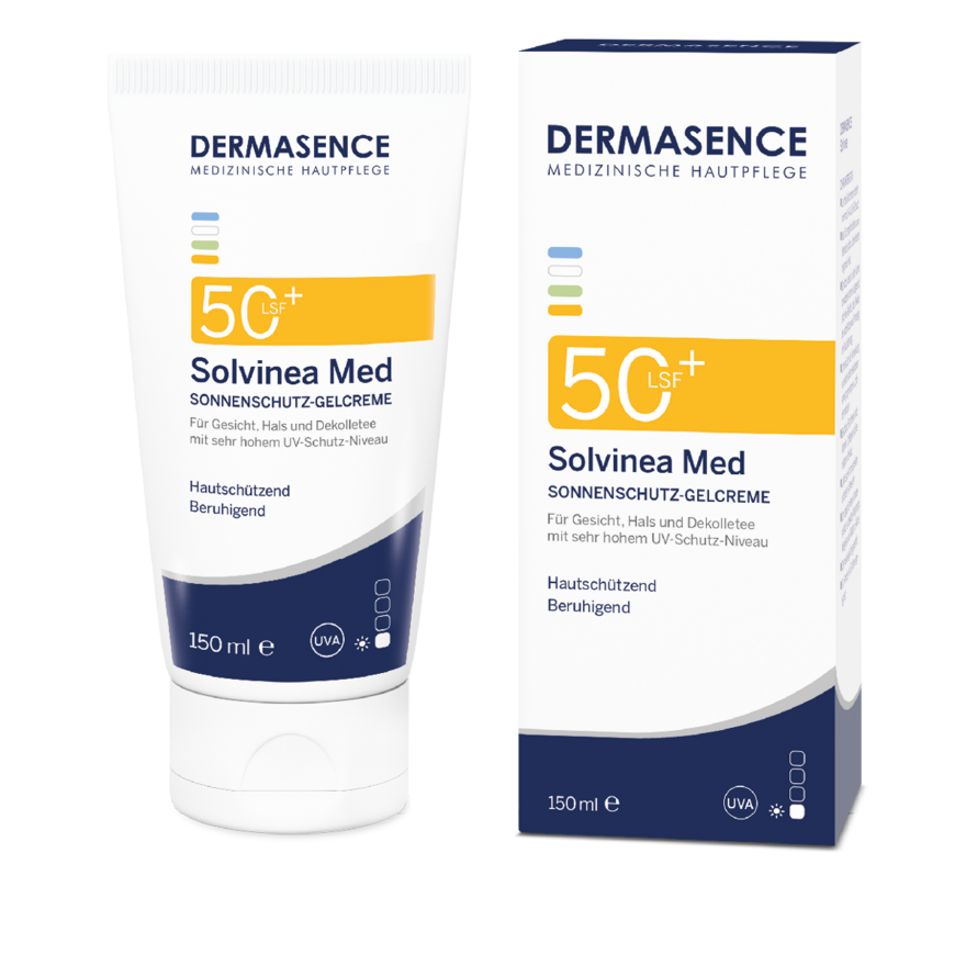 DERMASENCE Solvinea Med LSF 50+, 150ml