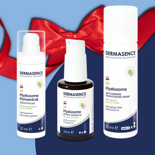 Drei DERMASENCE Weihnachtsgeschenke für Freundinnen