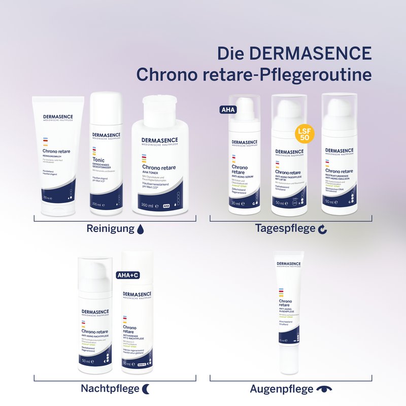 Chrono retare-Pflegeroutine