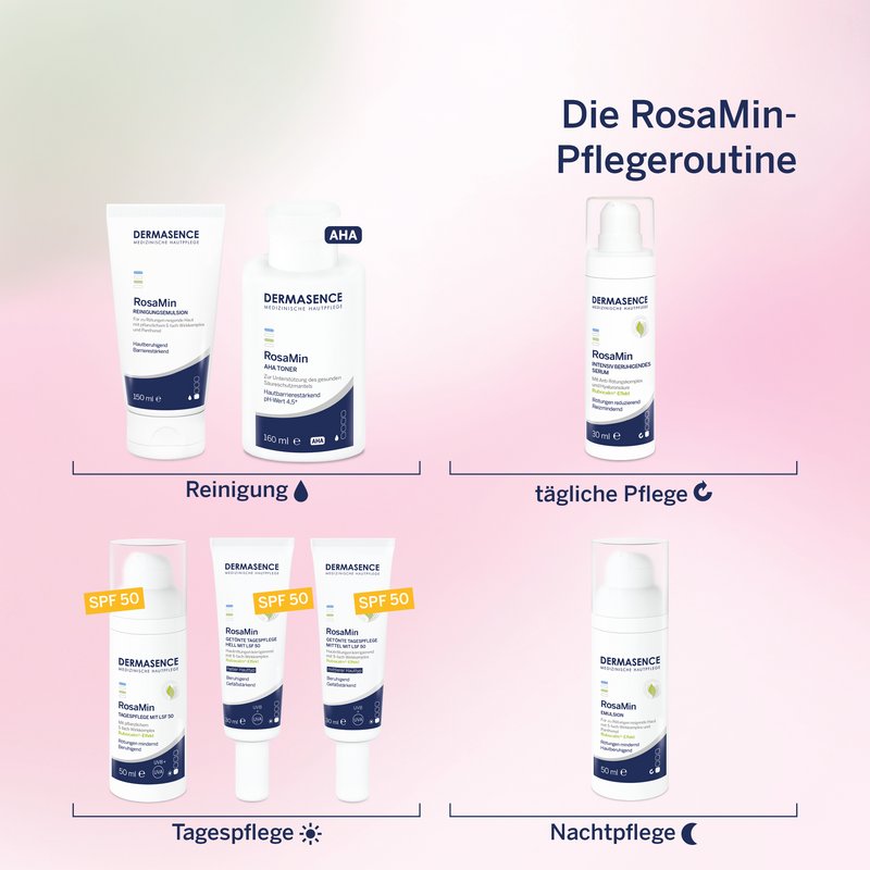 RosaMin-Pflegeroutine