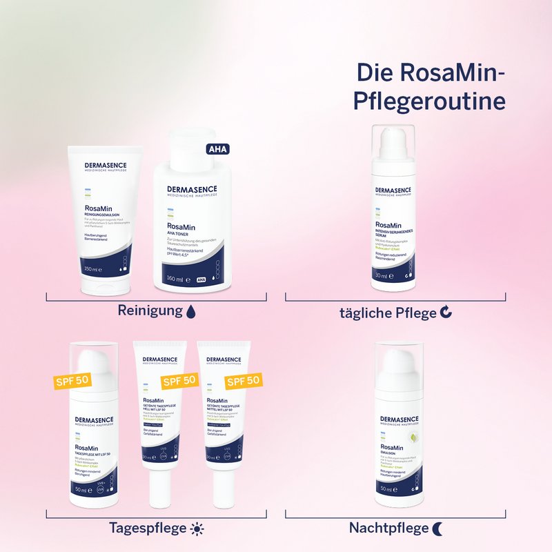 RosaMin-Pflegeroutine