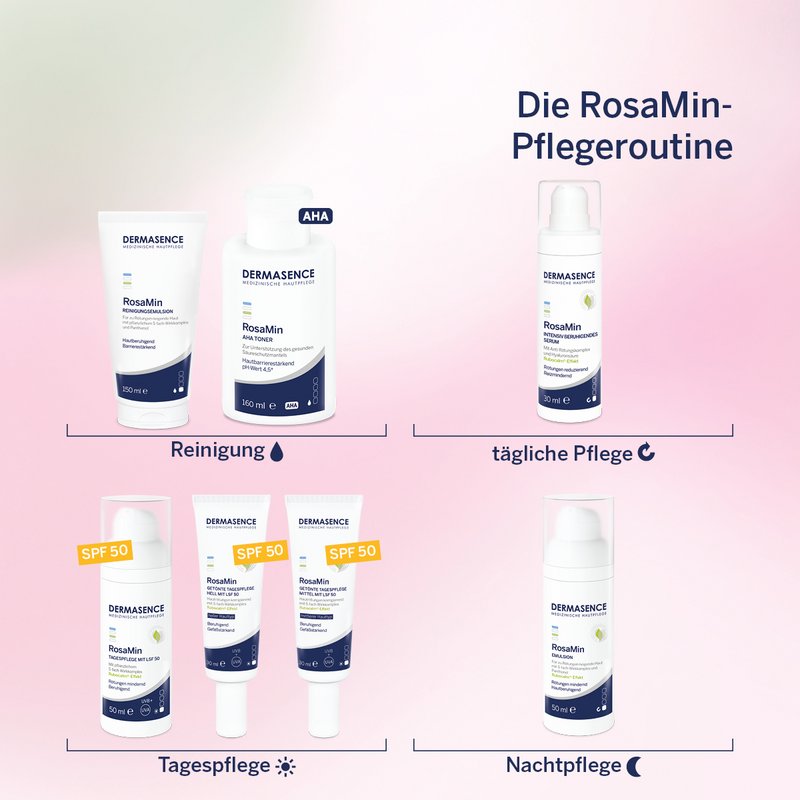 RosaMin-Pflegeroutine