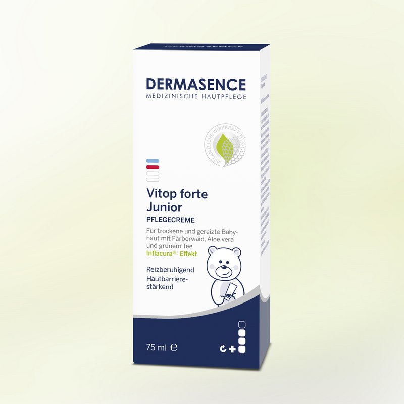 DERMASENCE Vitop forte Junior Pflegeemulsion, 75 ml