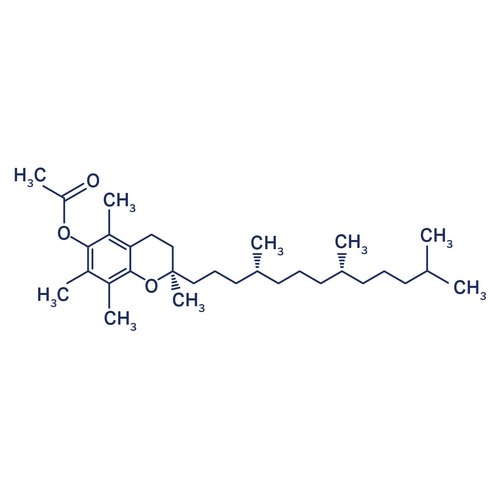 Strukturformel: Provitamin E