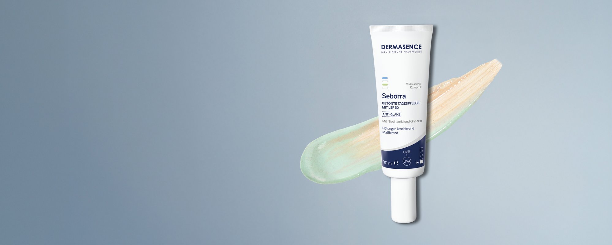 DERMASENCE Seborra Getönte Tagespflege mit LSF 50