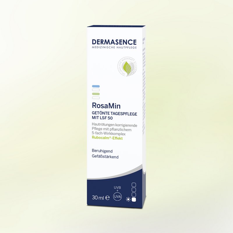 DERMASENCE Rosamin getönte Tagespflege mit LSF50, 30 ml