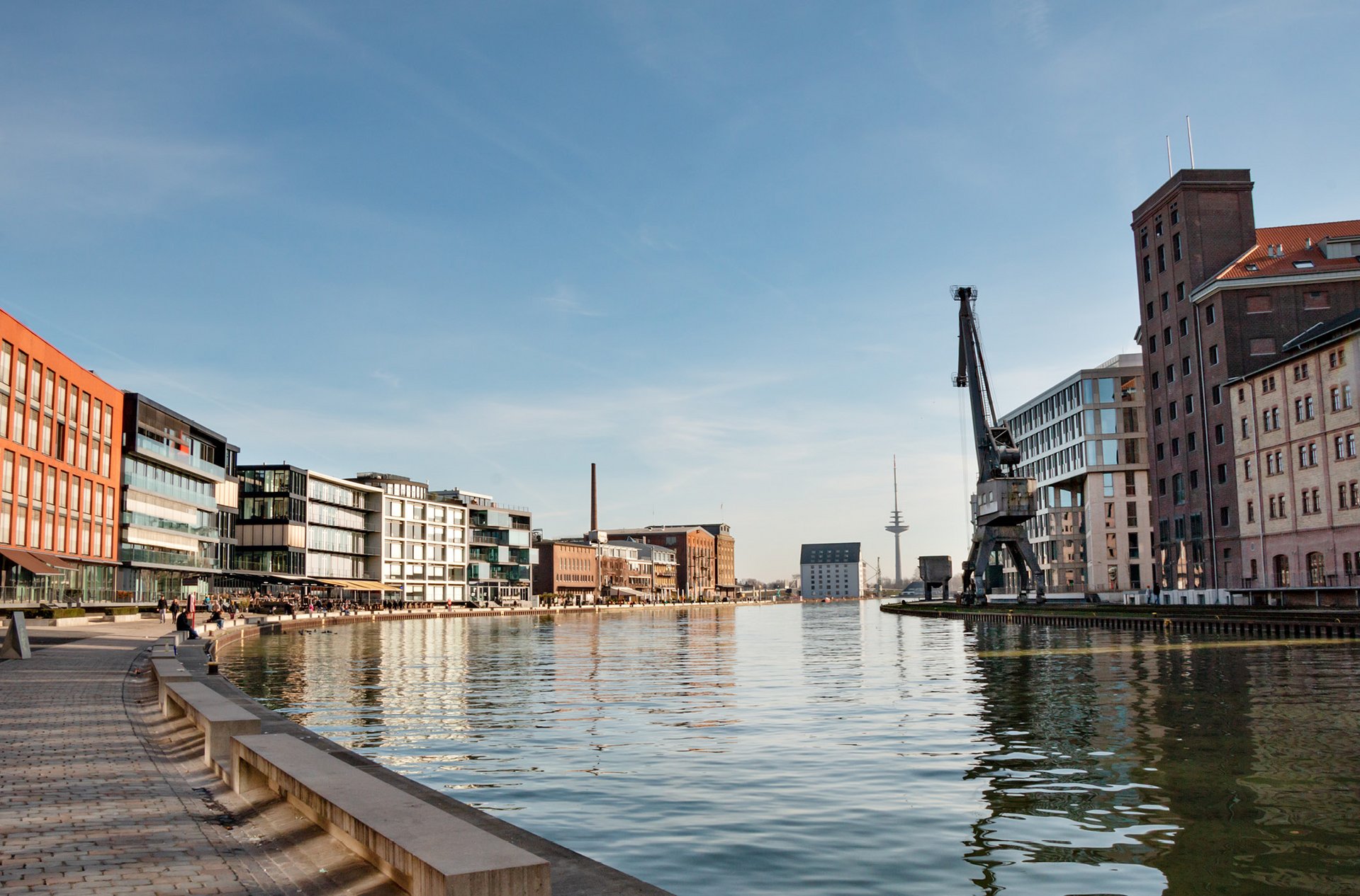 Foto von Münsters Hafen
