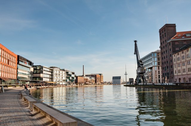 Foto von Münsters Hafen