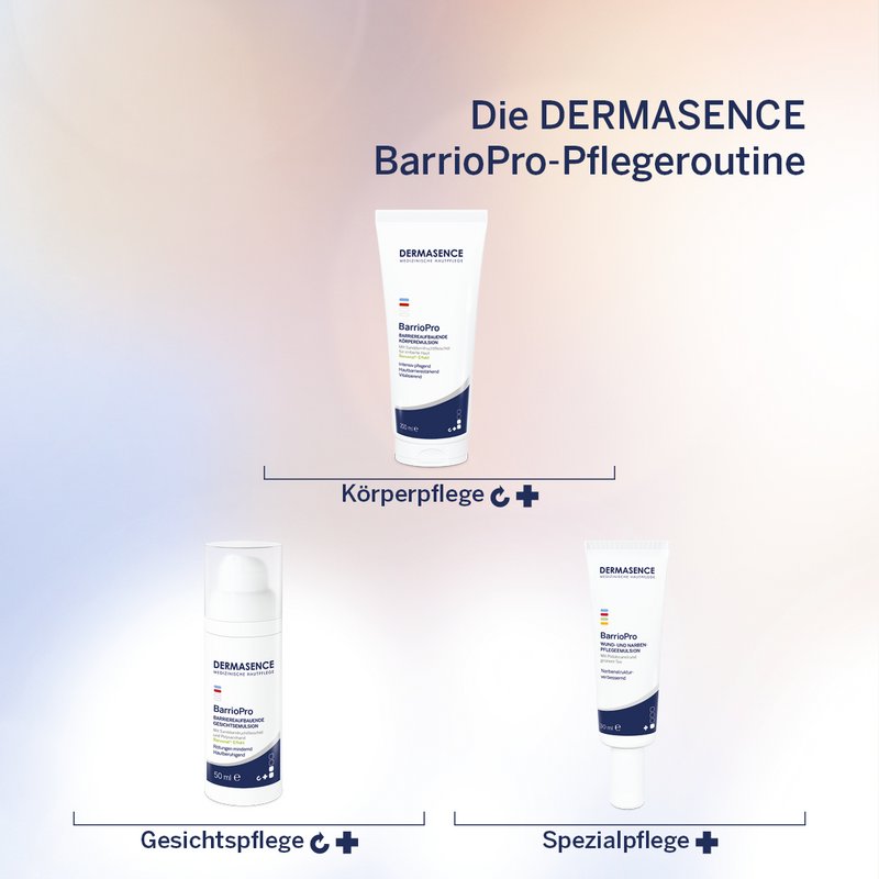 BarrioPro-Pflegeroutine