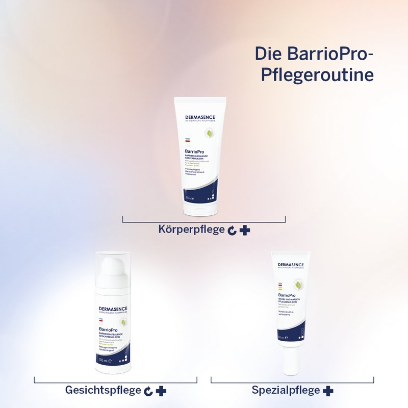 BarrioPro-Pflegeroutine