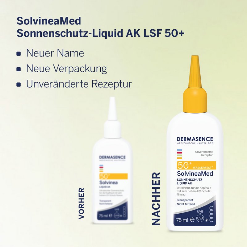 Vergleich der Verpackungen (alt und neu)