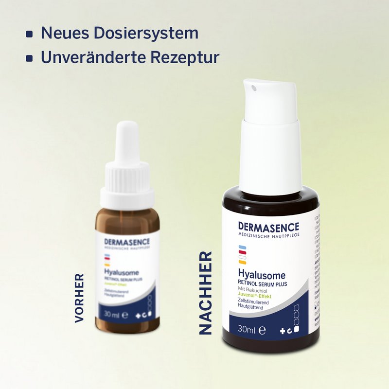 Vergleich der Verpackungen (Neu und Alt)