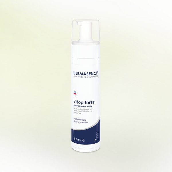 DERMASENCE Vitop forte Reinigungsschaum, 200 ml 