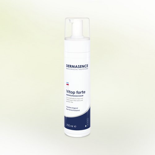DERMASENCE Vitop forte Reinigungsschaum, 200 ml 