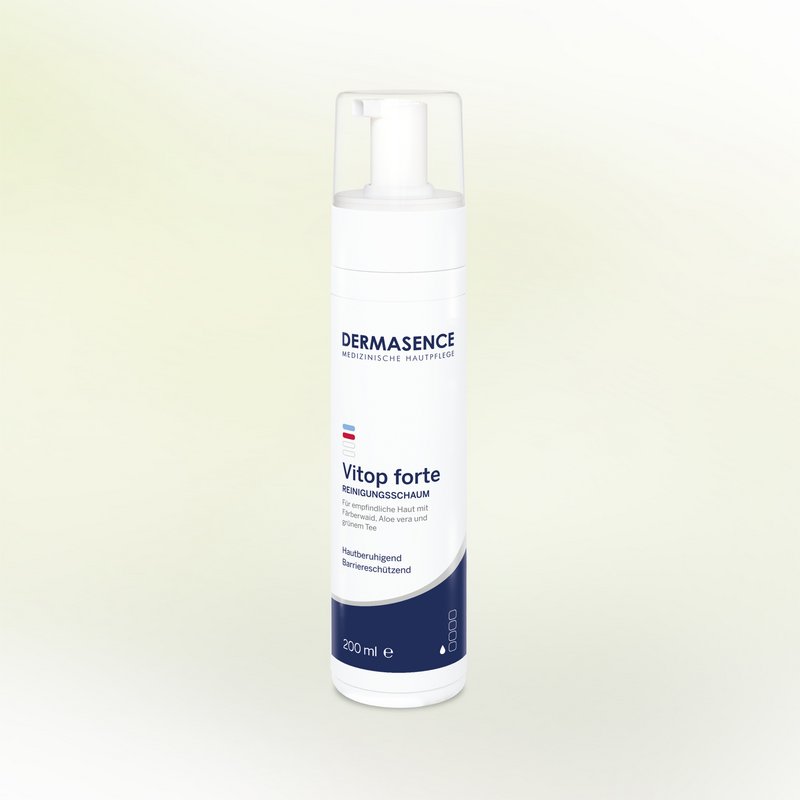 DERMASENCE Vitop forte Reinigungsschaum, 200 ml 