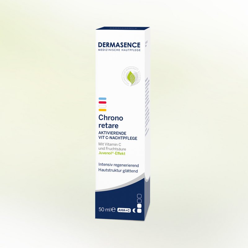 DERMASENCE Chrono retare Aktivierende VIT C-Nachtpflege, 50 ml
