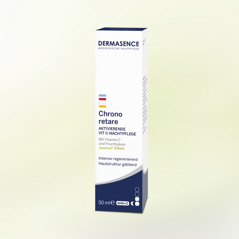DERMASENCE Chrono retare Aktivierende VIT C-Nachtpflege, 50 ml