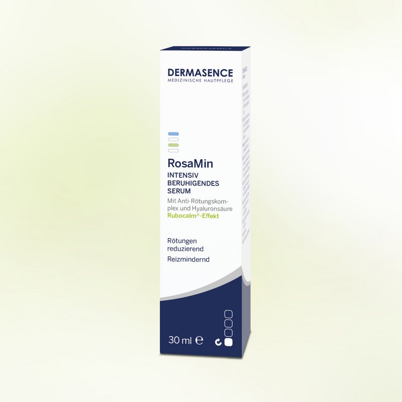DERMASENCE RosaMin Intensiv beruhigendes Serum, 30 ml