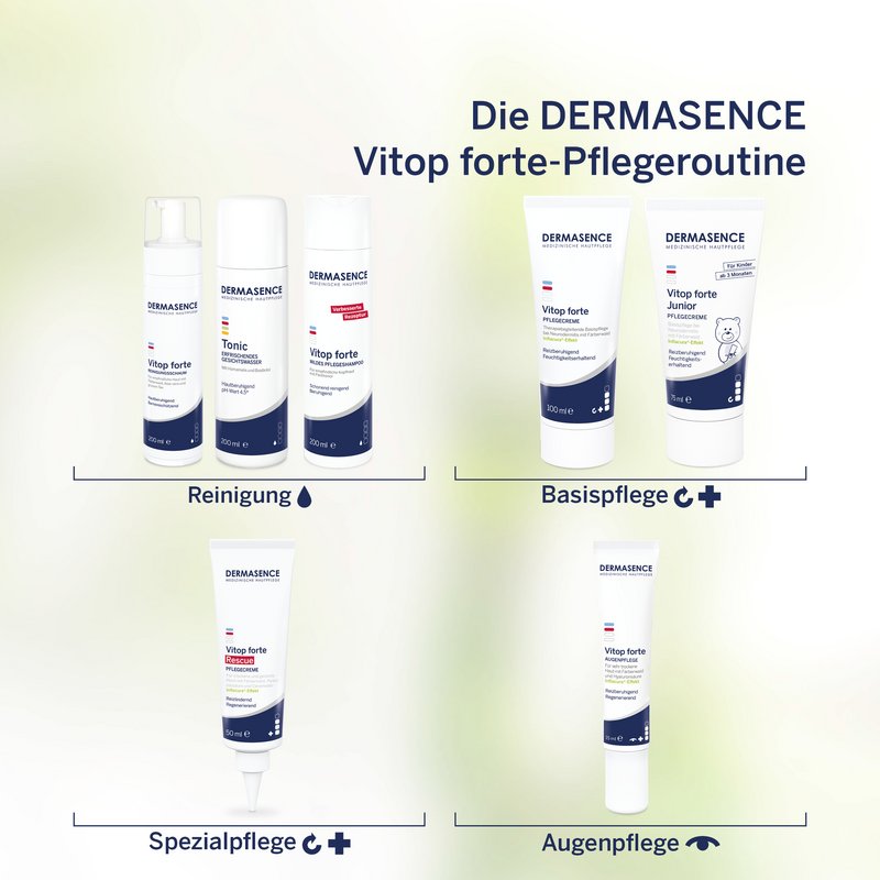 Vitop forte-Pflegeroutine