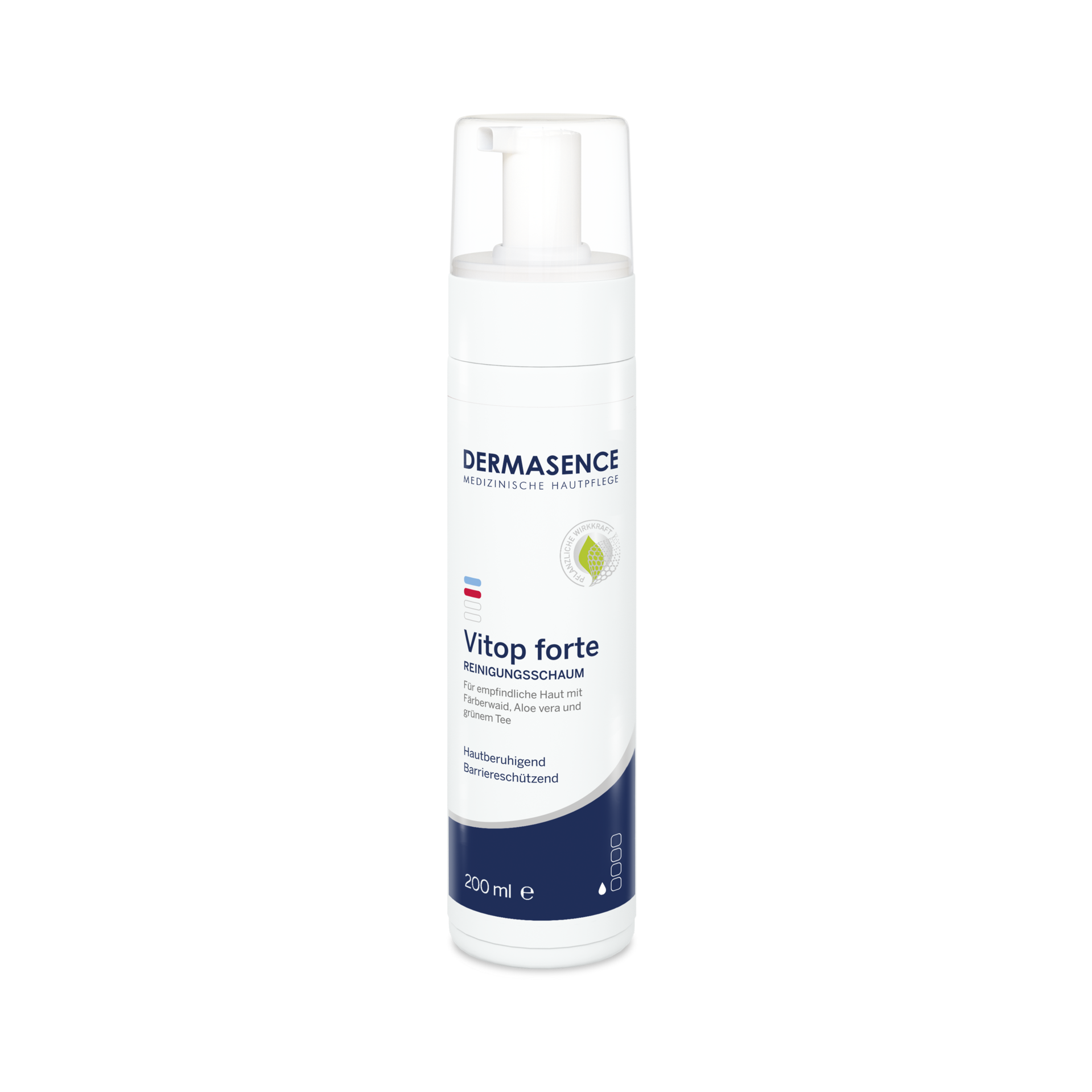 DERMASENCE Vitop forte Reinigungsschaum, 200 ml