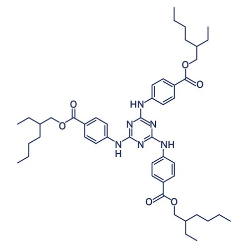 Strukturformel Ethylhexyl Triazone