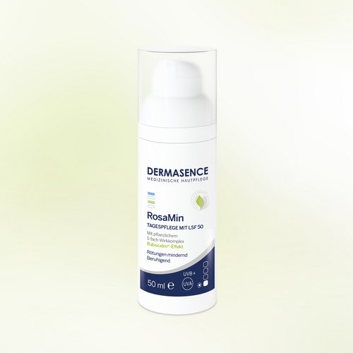DERMASENCE RosaMin Tagespflege mit LSF 50, 50 ml