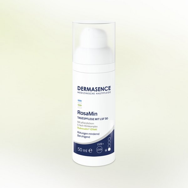 DERMASENCE RosaMin Tagespflege mit LSF 50, 50 ml