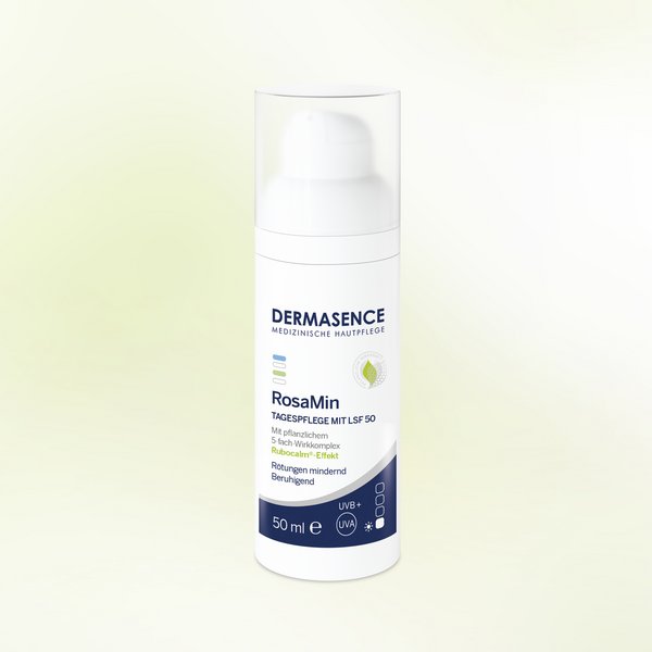 DERMASENCE RosaMin Tagespflege mit LSF 50, 50 ml