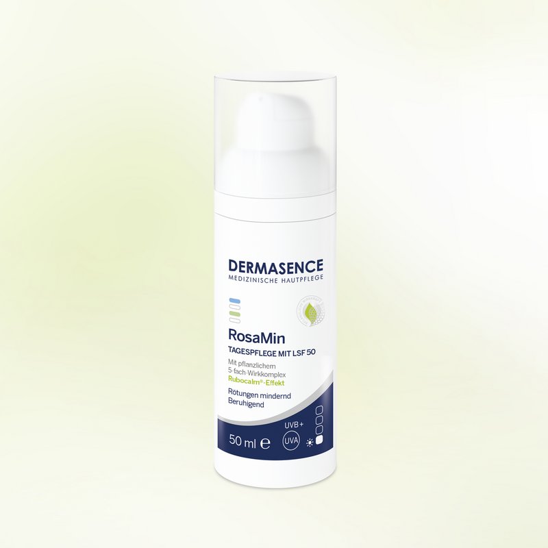 DERMASENCE RosaMin Tagespflege mit LSF 50, 50 ml