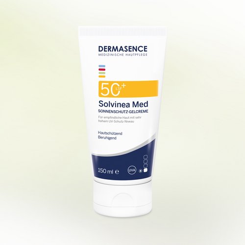 DERMASENCE Solvinea Med Sonnenschutz-Gelcreme LSF 50+, 150 ml