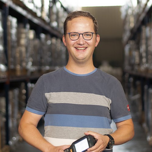 Torsten, Logistik-Mitarbeiter bei DERMASENCE
