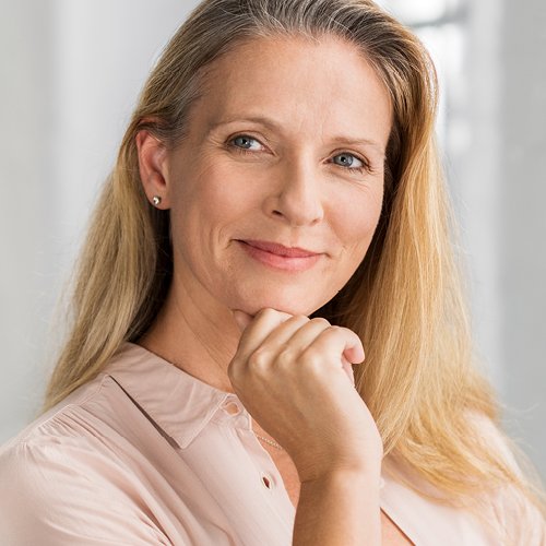 Frau im Alter der Menopause