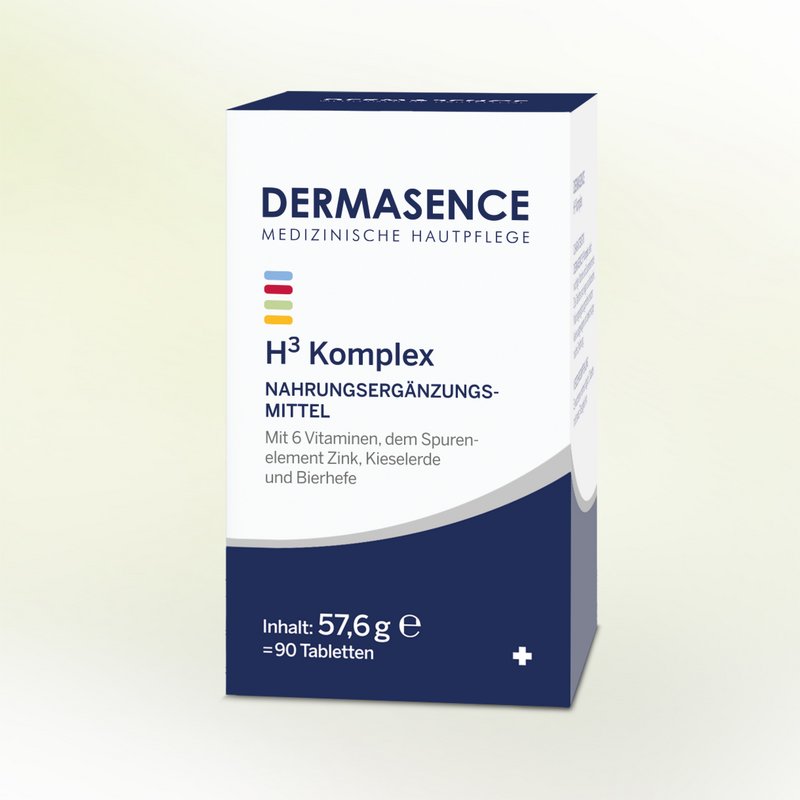DERMASENCE H3 Komplex Nahrungsergänzungsmittel
