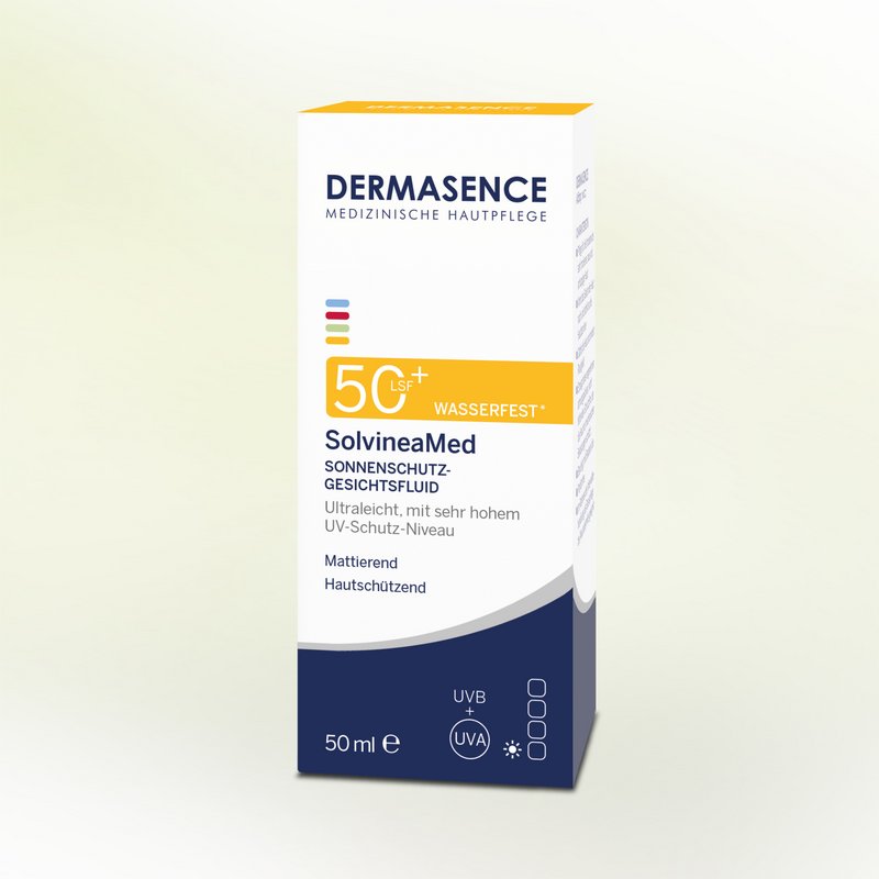 SolvineaMed Sonnenschutz Gesichtsfluid LSF50+, 50 ml