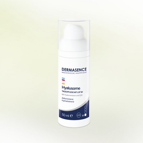 DERMASENCE Hyalusome Tagespflege mit LSF 50, 50 ml
