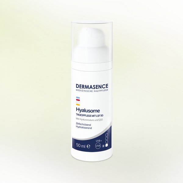 DERMASENCE Hyalusome Tagespflege mit LSF 50, 50 ml