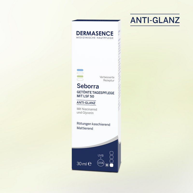 Seborra Getönte Tagespflege mit LSF 50, 50 ml