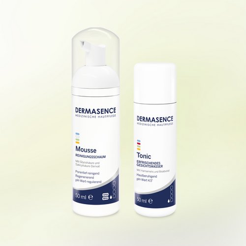 DERMASENCE Reiseset: Tonic + Mousse 
