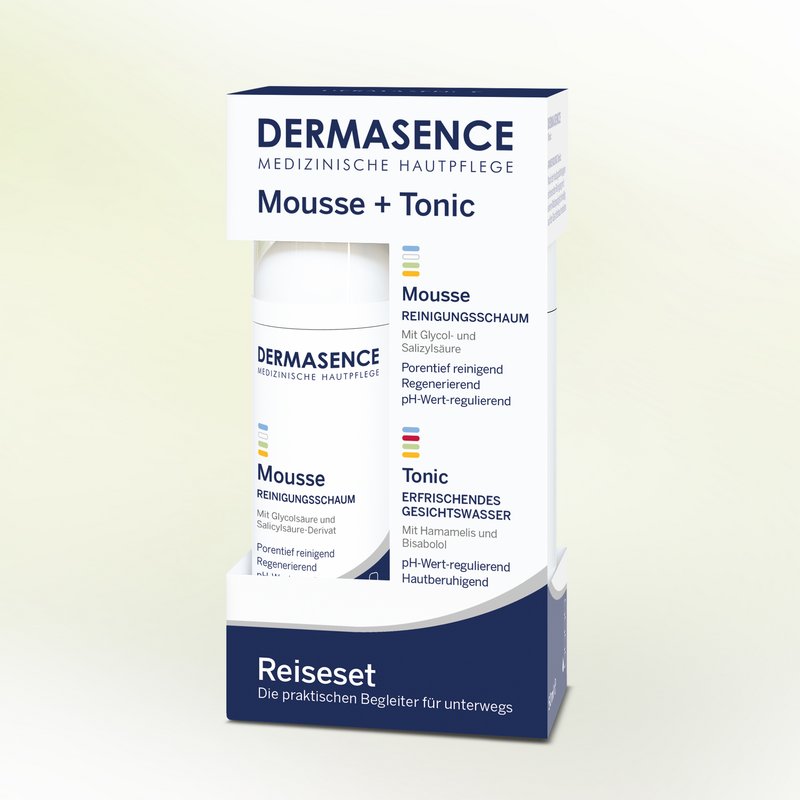 DERMASENCE Reiseset Tonic Mousse