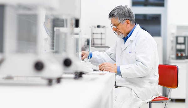 Wissenschaftler im Labor