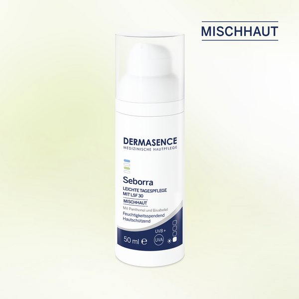 DERMASENCE Seborra Leichte Tagespflege mit LSF 30, 50 ml