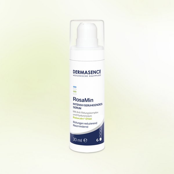 DERMASENCE RosaMin Intensiv beruhigendes Serum, 30 ml