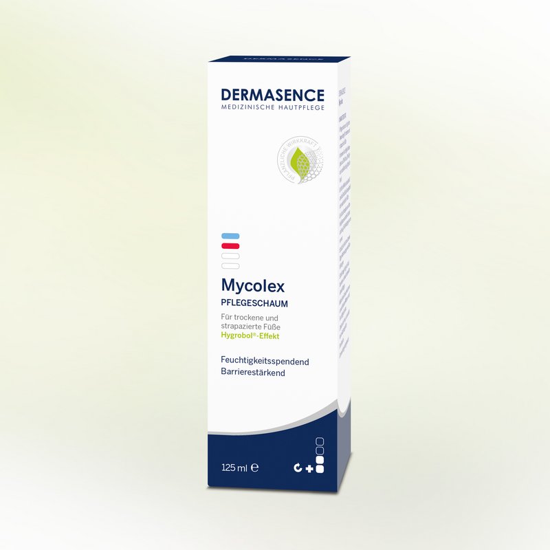 DERMASENCE Mycolex Pflegeschaum, 125 ml